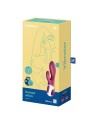 Rabbit chauffant connecté USB rouge Heated Affair Satisfyer - CC597783