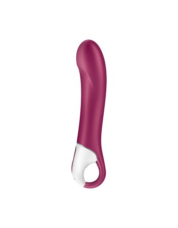 Vibromasseur chauffant connecté USB rouge Big Heat Satisfyer - CC597784