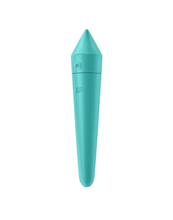 Vibromasseur connecté turquoise USB Ultra Power Bullet 8 Satisfyer - CC597744