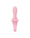 Vibromasseur anal gonflant connecté rose USB Air Pump Booty 5 Satisfyer - CC597803