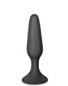 Plug anal noir 11.5cm avec ventouse - CC5700401010