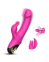 Vibromasseur Rabbit rose 9 modes de vibrations puissantes - USK-V10PNK