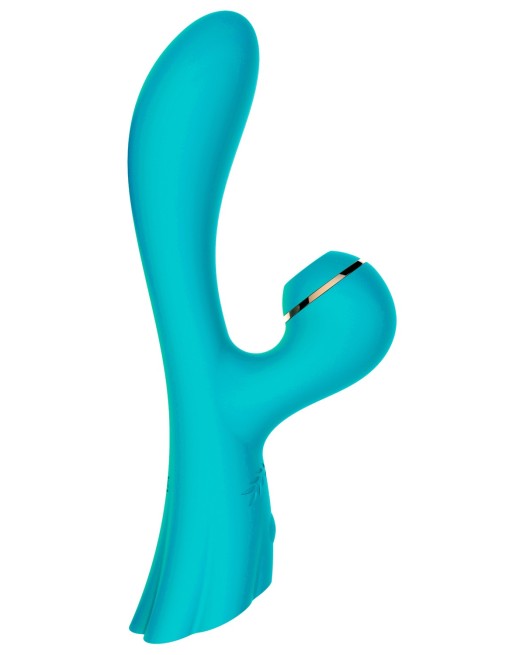 Vibromasseur double stimulation point G et clitoris par vibrations membrane - FAIRYBLUE