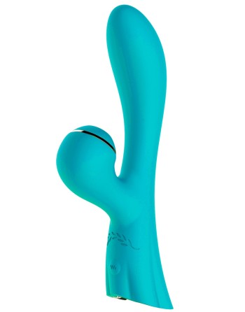 Vibromasseur double stimulation point G et clitoris par vibrations membrane - FAIRYBLUE