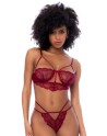 Ensemble 2 pièces couleur framboise - MAL8878ROSW