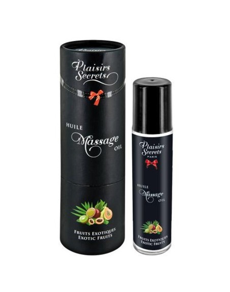 Huile de massage comestible fruits exotiques 59ml - CC826004