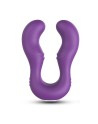 Vibromasseur Violet en forme de U double tête stimulateur point G - USK-V07PUR