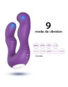 Vibromasseur Violet en forme de U double tête stimulateur point G - USK-V07PUR