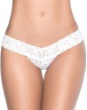 String blanc sexy dentelle - MAL94WHT