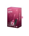 Boules de Geisha vibrantes télécommandées fushia Love Birds 2 Satisfyer - CC597866