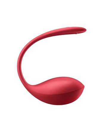 Oeuf vibrant télécommandé rouge Shiny Petal Satisfyer - CC597863